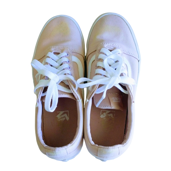 Vans Old Skool Pale Pink Women's Shoes - Picture 9 of 12
